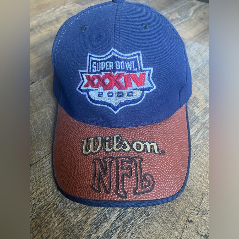 Super Bowl xxxiv hat vintage